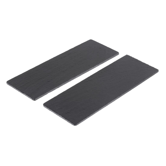 Olympia Schieferplatten mit glatten Kanten 280 x 100mm (2 Stück) 2 Olympia Schieferplatten mit glatten Kanten 280 x 100mm (2 Stück)
