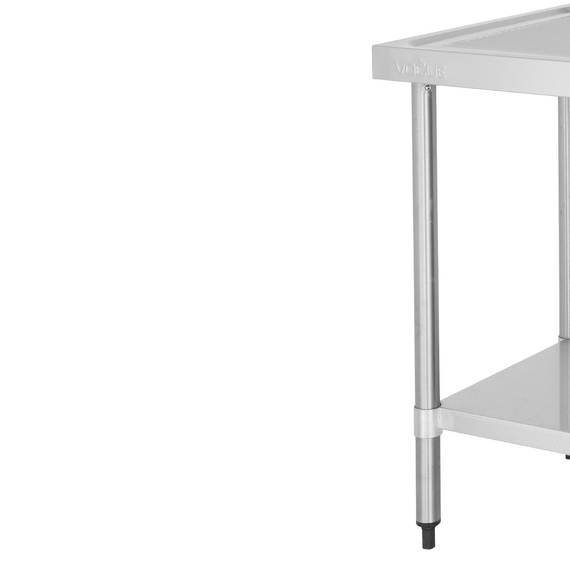 Vogue Doppelspüle mit zwei Abtropfflächen 2100mm 1 Vogue Doppelspüle mit zwei Abtropfflächen 2100mm