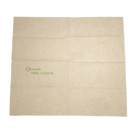 Recycelte Bio-Servietten 1-lagig (6000 Stück) 2 Recycelte Bio-Servietten 1-lagig (6000 Stück)
