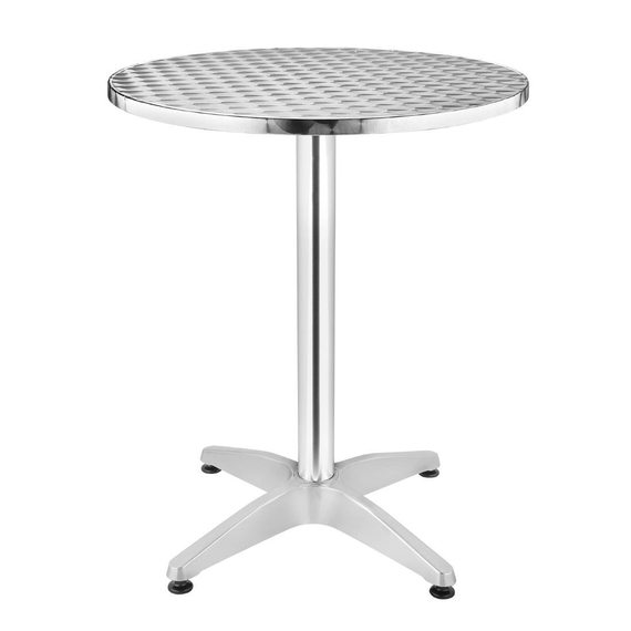 Bolero Stahl und Aluminium Runder Bistrotisch 800mm Bolero Stahl und Aluminium Runder Bistrotisch 800mm
