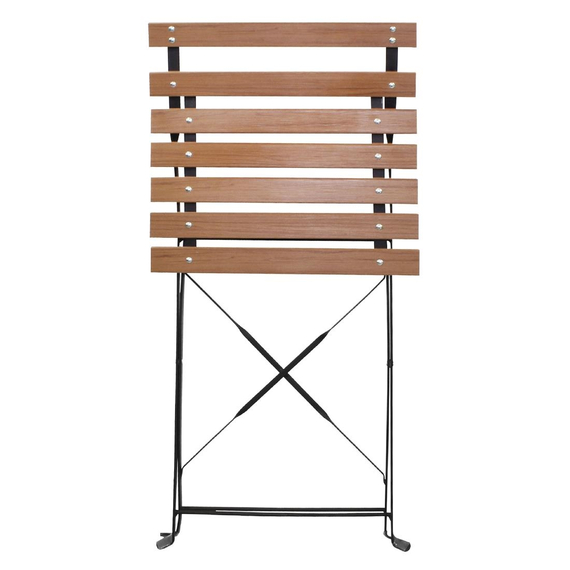Bolero klappbare Terrassenstühle Holzimitat (2 Stück) 2 Bolero klappbare Terrassenstühle Holzimitat (2 Stück)