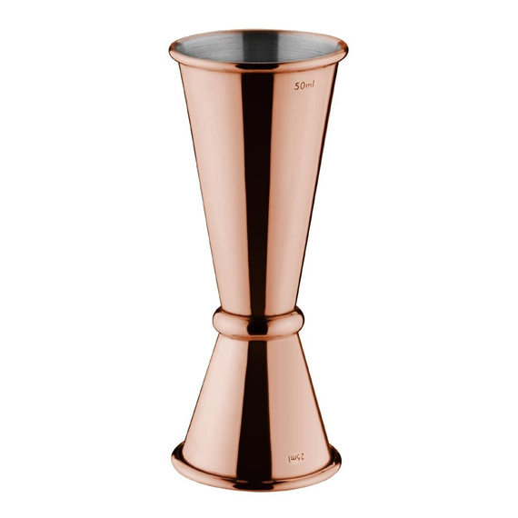 Olympia Barmaß / Jigger mit Kupferfinish 2,5/5cl Olympia Barmaß / Jigger mit Kupferfinish 2,5/5cl