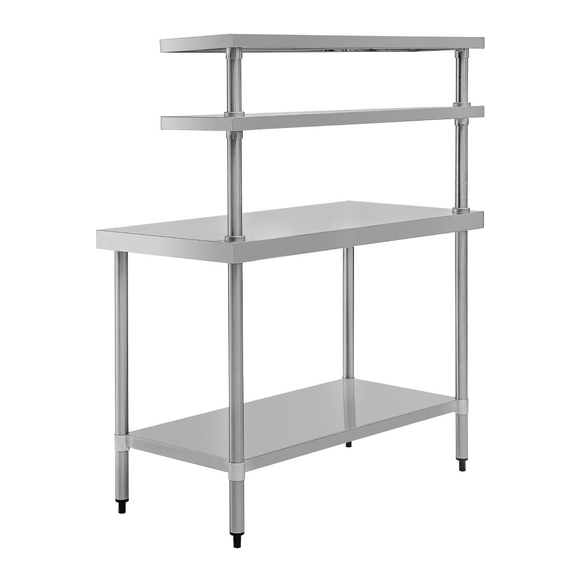 Vogue Arbeitstisch mit Regalboden und Wandregal 120cm 5 Vogue Arbeitstisch mit Regalboden und Wandregal 120cm