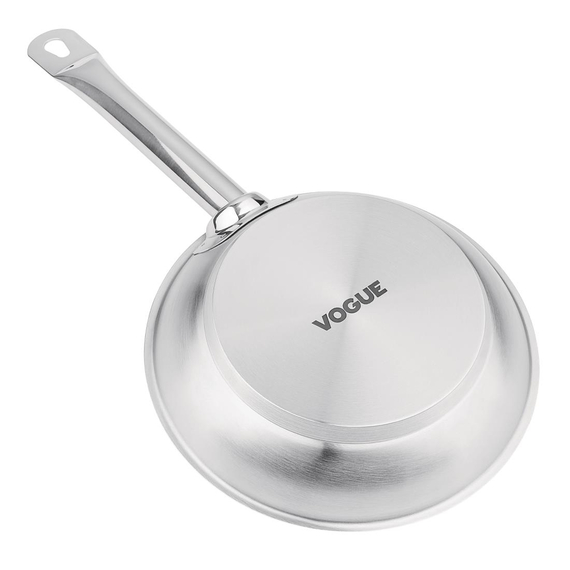 Vogue Edelstahl Bratpfanne 20cm 2 Vogue Edelstahl Bratpfanne 20cm