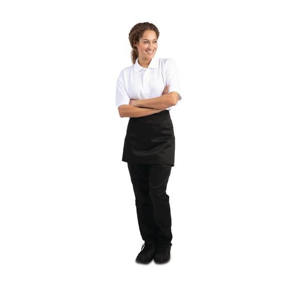 Whites kurze Bistroschürze schwarz 4 Whites kurze Bistroschürze schwarz