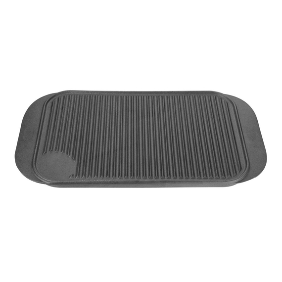 Vogue Grillplatte doppelseitig 1 Vogue Grillplatte doppelseitig