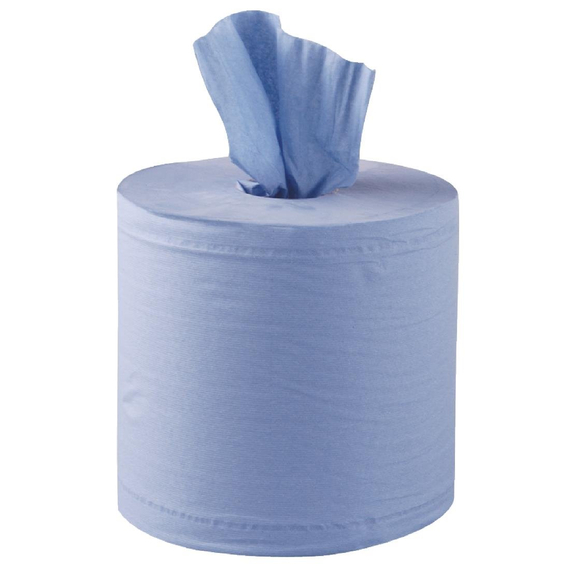 Jantex Handtuchrollen für Innenabrollung blau 1-lagig (6 Stück) Jantex Handtuchrollen für Innenabrollung blau 1-lagig (6 Stück)
