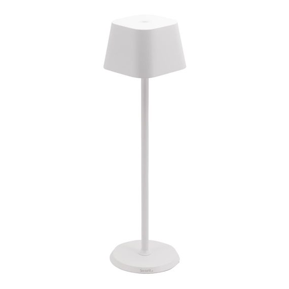 Securit Weiße dimmbare LED-Tischleuchte Georgina inkl. magnetischem Ladekabel 1 Securit Weiße dimmbare LED-Tischleuchte Georgina inkl. magnetischem Ladekabel