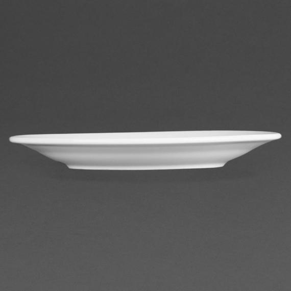 Olympia Whiteware Teller mit breitem Rand 16,5cm (12 Stück) 1 Olympia Whiteware Teller mit breitem Rand 16,5cm (12 Stück)