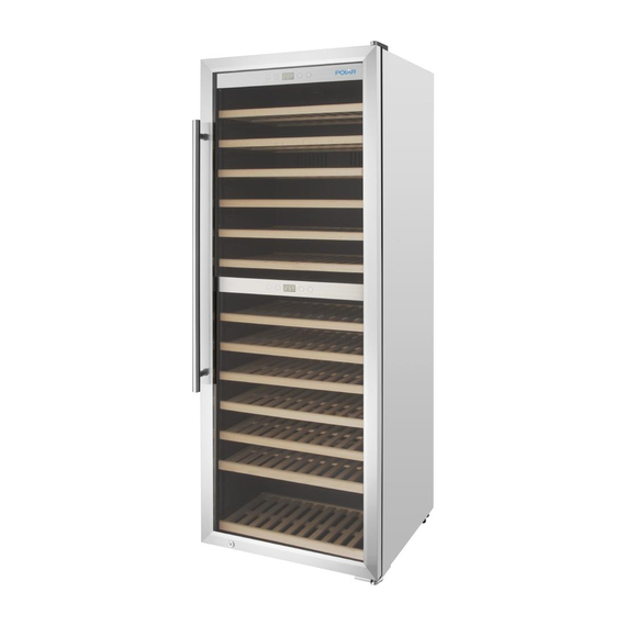 Polar G-Serie Dual-Zone-Weinkühlschrank Edelstahl 109 Flaschen 2 Polar G-Serie Dual-Zone-Weinkühlschrank Edelstahl 109 Flaschen