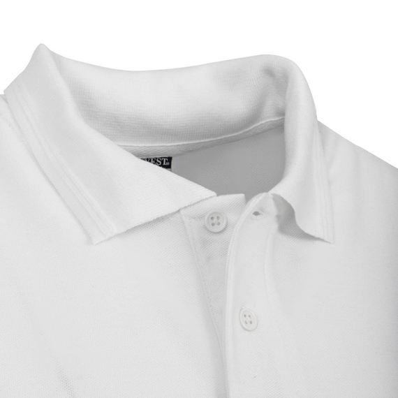 Unisex Poloshirt weiß L 5 Unisex Poloshirt weiß L
