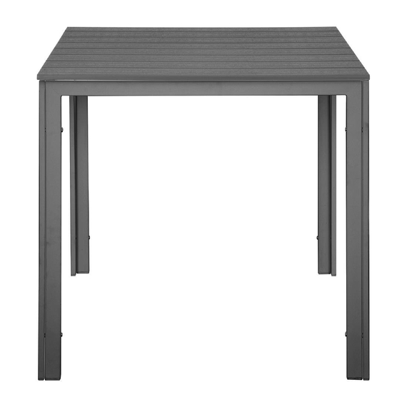 Bolero Valletta Grau Geschlitzter Outdoor Tisch 780mm 1 Bolero Valletta Grau Geschlitzter Outdoor Tisch 780mm