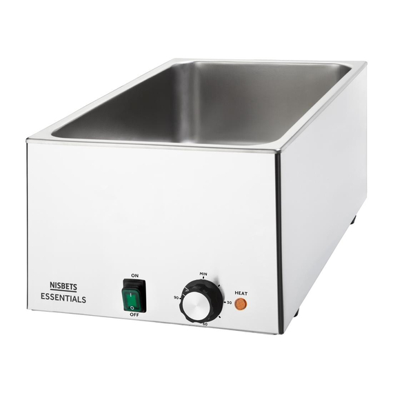 Bain-Marie Wasserbad Nisbets Essentials 2 Bain-Marie Wasserbad Nisbets Essentials