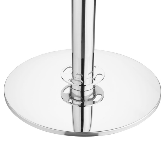 Bolero Flachfuss Absperrpfosten Barriere Pfosten Poliert Edelstahl (2 Stück) 1 Bolero Flachfuss Absperrpfosten Barriere Pfosten Poliert Edelstahl (2 Stück)