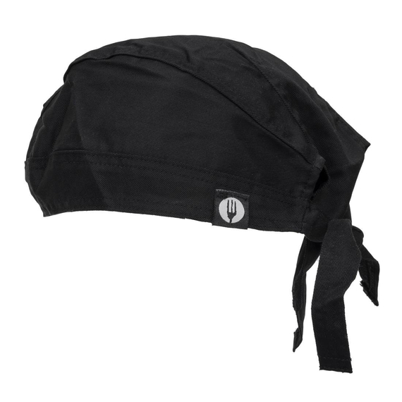Chef Works Headwrap Schwarz 3 Chef Works Headwrap Schwarz