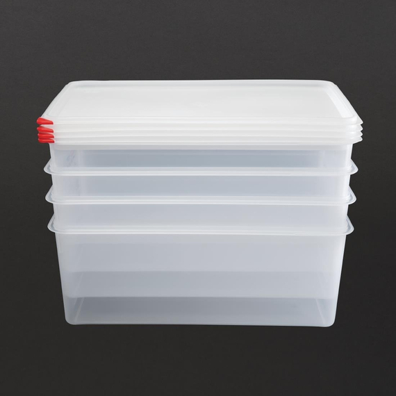 Araven Polypropylen 1/1 Gastronorm Lebensmittel-Aufbewahrungsbox 28Ltr (4 Stück) 3 Araven Polypropylen 1/1 Gastronorm Lebensmittel-Aufbewahrungsbox 28Ltr (4 Stück)