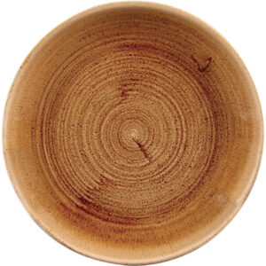 Churchill Stonecast Patina Coupe-Platten, Vintage-Kupfer, 165 mm, (12 Stück)