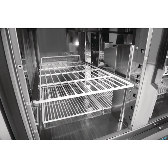 Polar Serie G Pizzakühltisch Saladette 2-türig 254L 5 Polar Serie G Pizzakühltisch Saladette 2-türig 254L