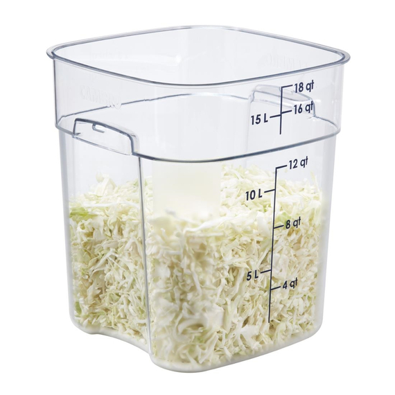 Cambro FreshPro Camsquare Lebensmittelbehälter 17.2Ltr 2 Cambro FreshPro Camsquare Lebensmittelbehälter 17.2Ltr