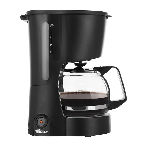 Tristar Kaffeemaschine 0,6 l Glaskanne 600 W 7 Tristar Kaffeemaschine 0,6 l Glaskanne 600 W