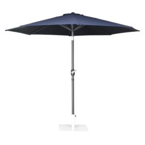 Bolero Seville runder Sonnenschirm, 3 m Durchmesser, Marineblau