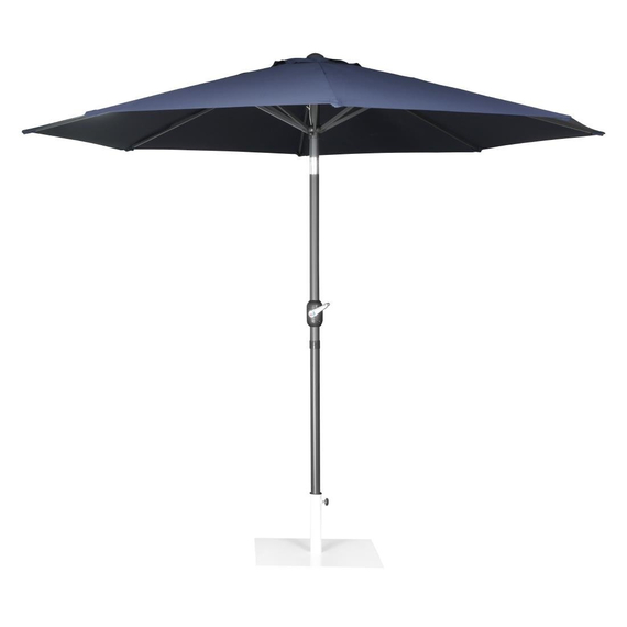 Bolero Seville runder Sonnenschirm, 3 m Durchmesser, Marineblau Bolero Seville runder Sonnenschirm, 3 m Durchmesser, Marineblau