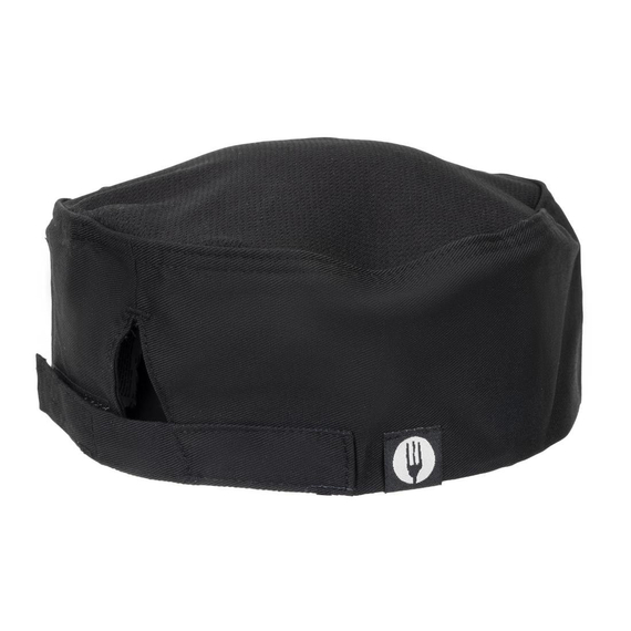 Chef Works Cool Vent Beanie Schwarz 4 Chef Works Cool Vent Beanie Schwarz