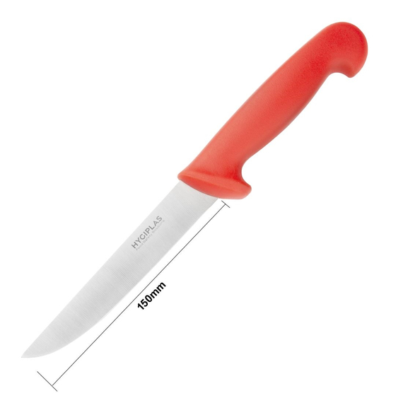 Hygiplas Ausbeinmesser 15cm rot 4 Hygiplas Ausbeinmesser 15cm rot