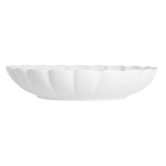 Olympia Bloom Muschelförmige Schalen Weiß 230mm (6 Stück) 6 Olympia Bloom Muschelförmige Schalen Weiß 230mm (6 Stück)