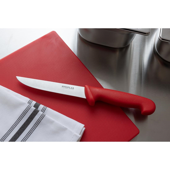 Hygiplas Ausbeinmesser 15cm rot 5 Hygiplas Ausbeinmesser 15cm rot
