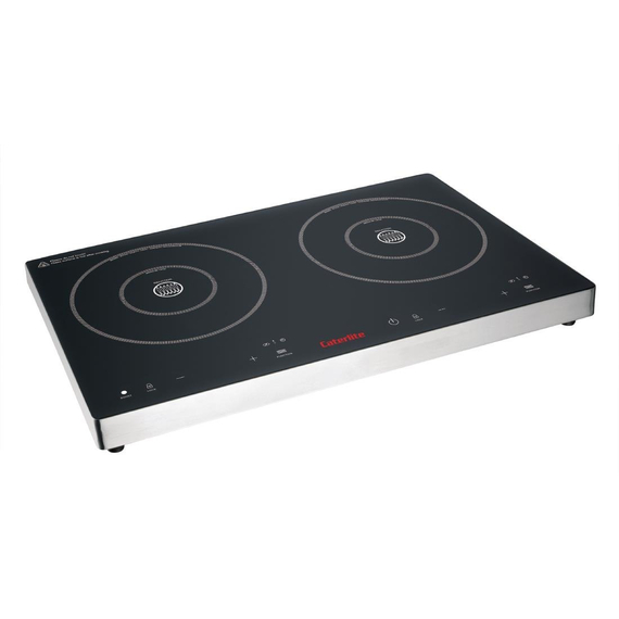 Caterlite Touch Control Doppel-Induktionskochfeld 5 Caterlite Touch Control Doppel-Induktionskochfeld