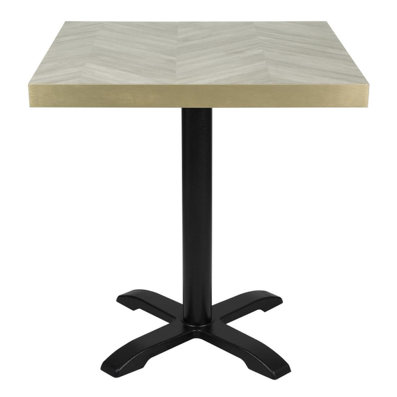 Bolero, vorgebohrte Tischplatte im Chevron-Design, 700 mm 5 Bolero, vorgebohrte Tischplatte im Chevron-Design, 700 mm
