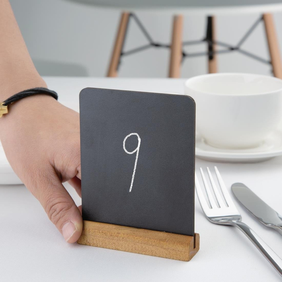 Olympia Mini Elegante Tischtafel 100(H) x 80(B)mm (4 Stück) 4 Olympia Mini Elegante Tischtafel 100(H) x 80(B)mm (4 Stück)