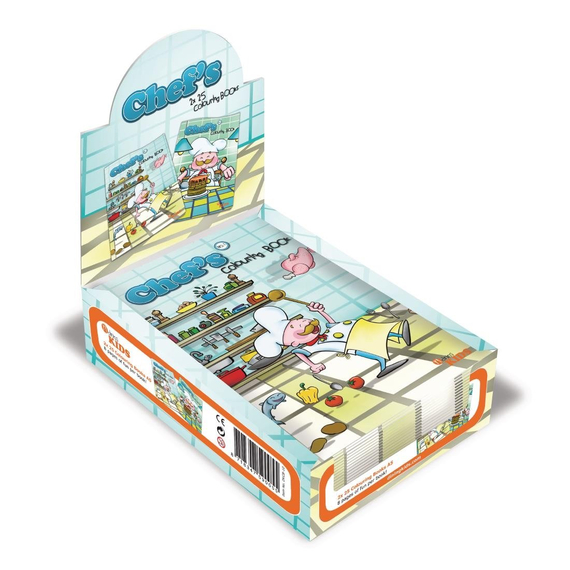 Dining Kids Malbücher Koch (50 Stück) 1 Dining Kids Malbücher Koch (50 Stück)