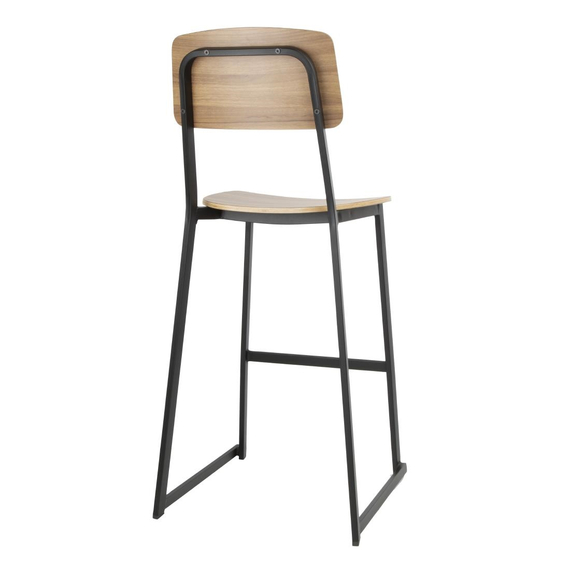 Bolero Beaufort Hochhocker aus Holz für den Innenbereich (2 Stück) 3 Bolero Beaufort Hochhocker aus Holz für den Innenbereich (2 Stück)