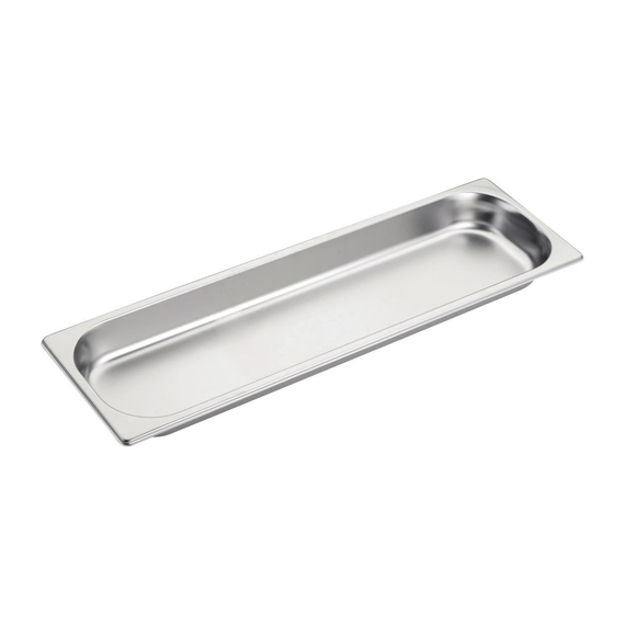 Gastro M Edelstahl GN-Behälter 6,5cm GN2/4 Gastro M Edelstahl GN-Behälter 6,5cm GN2/4
