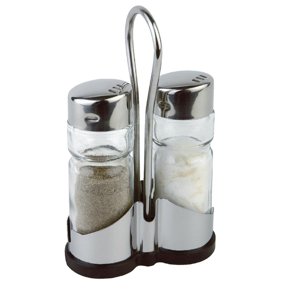 APS Salz- und Pfeffer-Set und Halter 6 APS Salz- und Pfeffer-Set und Halter