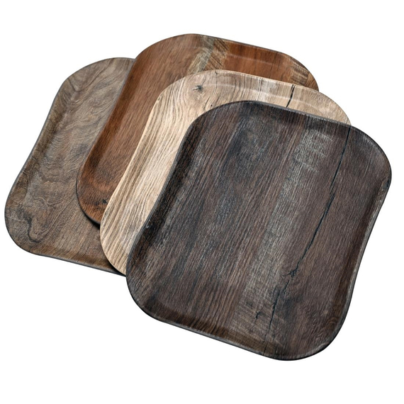 Cambro Versa Tabletts 26x32cm rechteckig rustikales Dekor helloliv 1 Cambro Versa Tabletts 26x32cm rechteckig rustikales Dekor helloliv