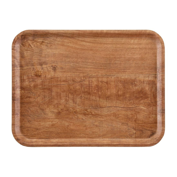 Cambro Madeira Laminat Kantinentablett Olivbraun 430mm 1 Cambro Madeira Laminat Kantinentablett Olivbraun 430mm