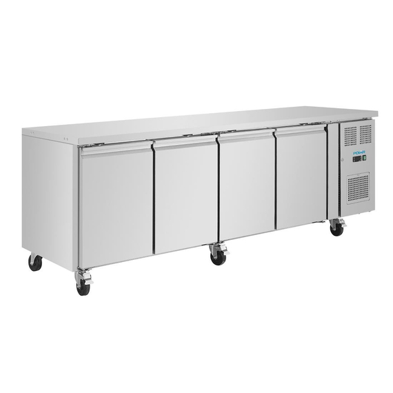 Polar U-Serie Arbeitstisch-Kühlschrank mit vier Türen 553Ltr Polar U-Serie Arbeitstisch-Kühlschrank mit vier Türen 553Ltr