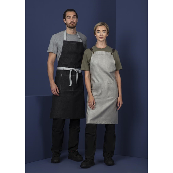 Southside Denimlatzschürze schwarz 4 Southside Denimlatzschürze schwarz