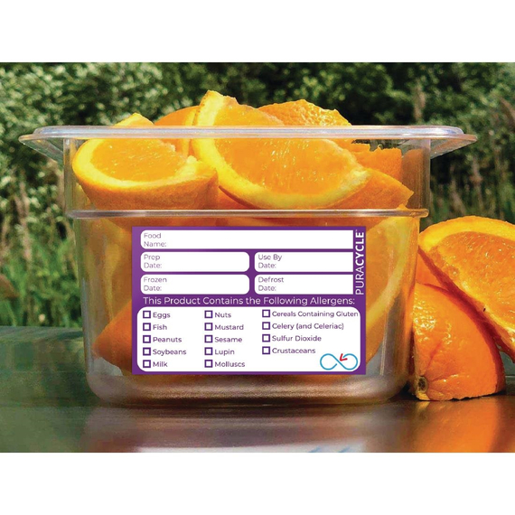 Wiederverwendbare Allergenetiketten (20 Stück) Wiederverwendbare Allergenetiketten (20 Stück)