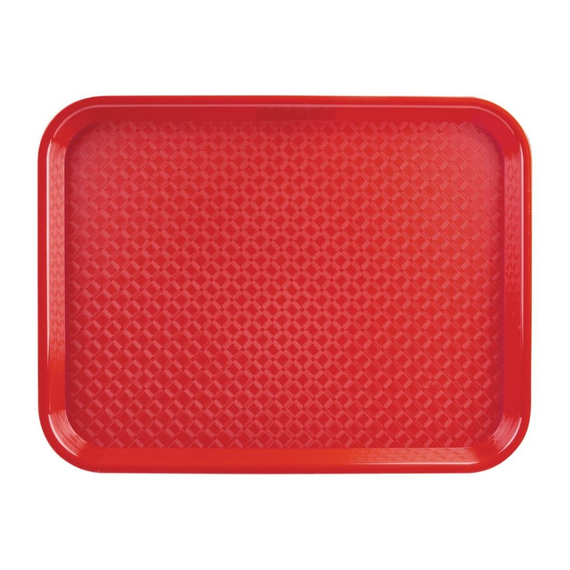 Olympia Kristallon Fast-Food-Tablett rot 41,5 x 30,5cm 1 Olympia Kristallon Fast-Food-Tablett rot 41,5 x 30,5cm