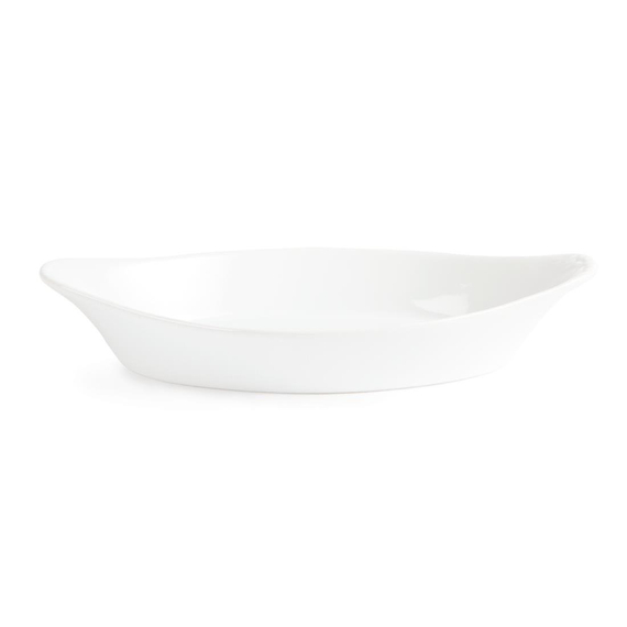 Olympia Whiteware ovale Gratinschalen weiß 25,3 x 14cm (6 Stück) 2 Olympia Whiteware ovale Gratinschalen weiß 25,3 x 14cm (6 Stück)