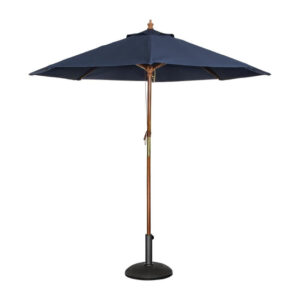 Bolero runder Sonnenschirm dunkelblau 2,5m