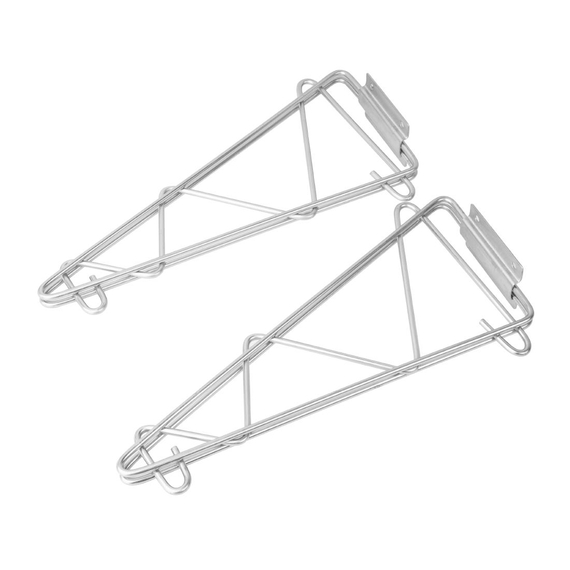 Vogue Gitterwandregal mit Halterungen 122cm breit 4 Vogue Gitterwandregal mit Halterungen 122cm breit