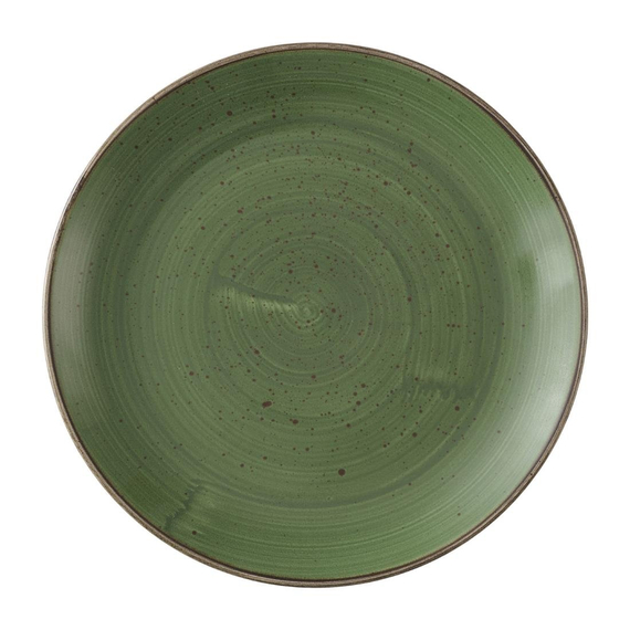 Churchill Stonecast Salbeigrün Coupe Teller 254mm (12 Stück) Churchill Stonecast Salbeigrün Coupe Teller 254mm (12 Stück)