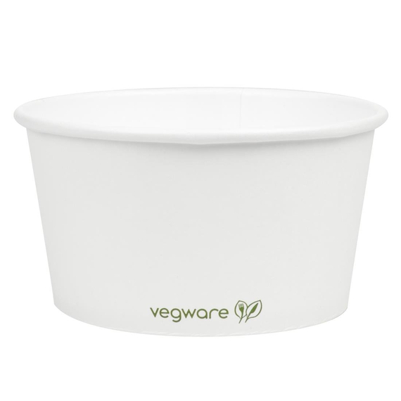 Vegware kompostierbare Suppen- und Universalbecher 35cl (500 Stück) 4 Vegware kompostierbare Suppen- und Universalbecher 35cl (500 Stück)