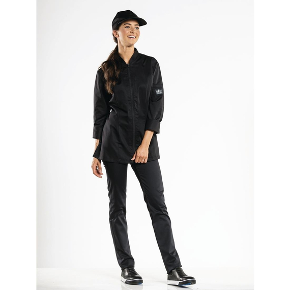 Chaud Devant Monza Damenkochjacke schwarz - XXL 5 Chaud Devant Monza Damenkochjacke schwarz - XXL