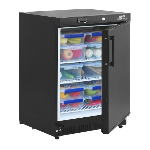 Nisbets Essentials Kompaktkühlung 150L 7 Nisbets Essentials Kompaktkühlung 150L